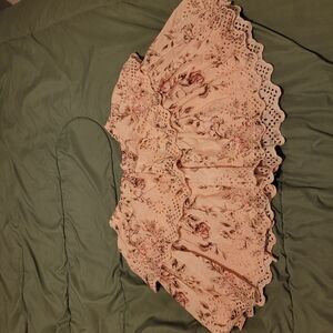 Peach Lightweight Cotton Skirt